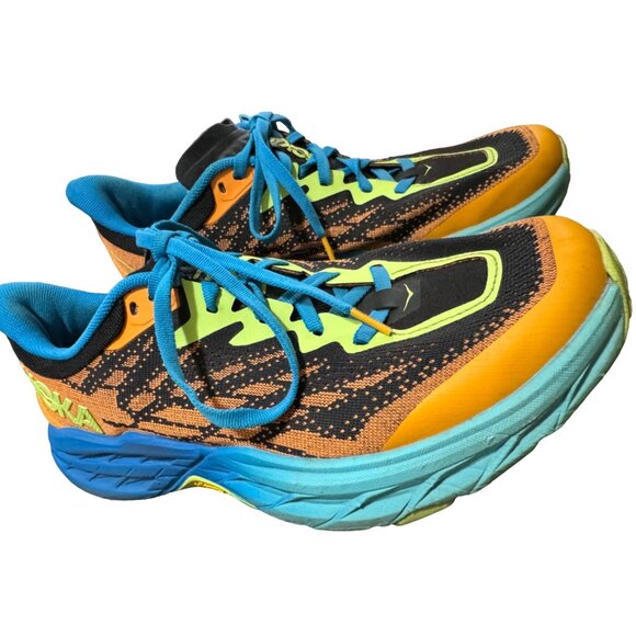 Hoka Men's Speedgoat 5 Solar Flare Running‎ Shoes - Size 8D - Picture 9 of 15